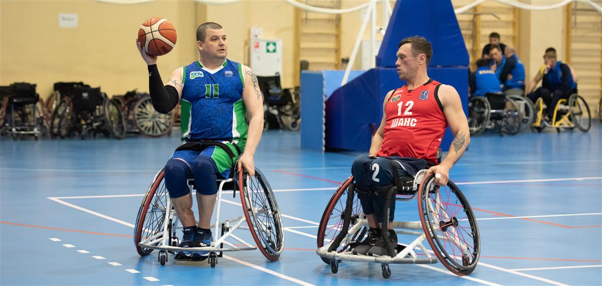 С 13 по 18 апреля прошел первый круг Чемпионата России по баскетболу на колясках